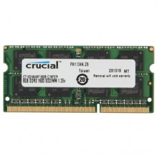 Crucial DDR3 SO-DIMM-1600 MHz-Single Channel RAM 8GB